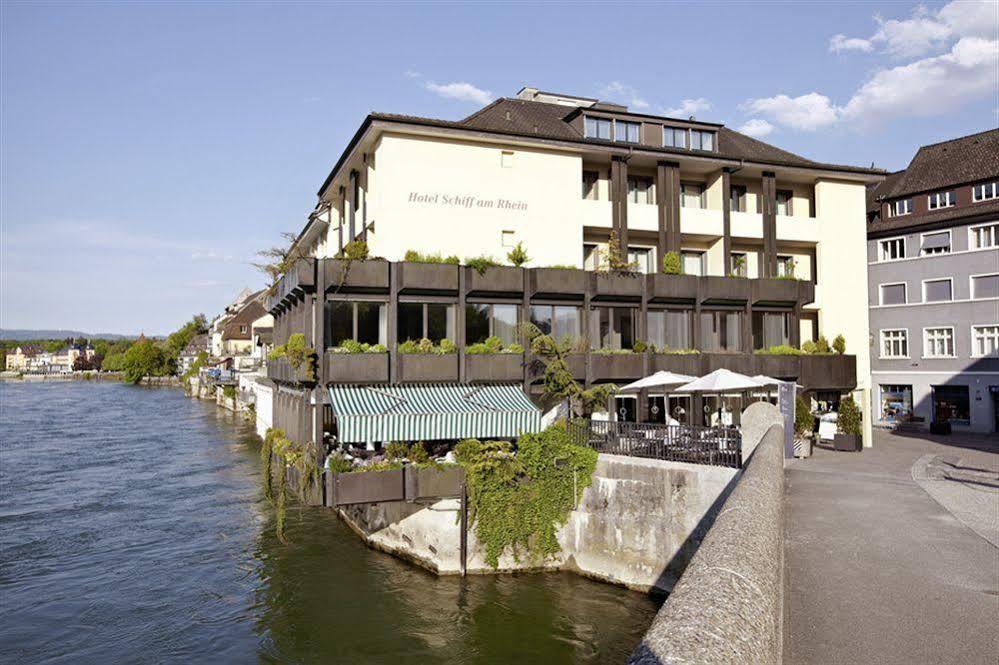 Hotel Schiff Am Rhein Rheinfelden Exteriör bild